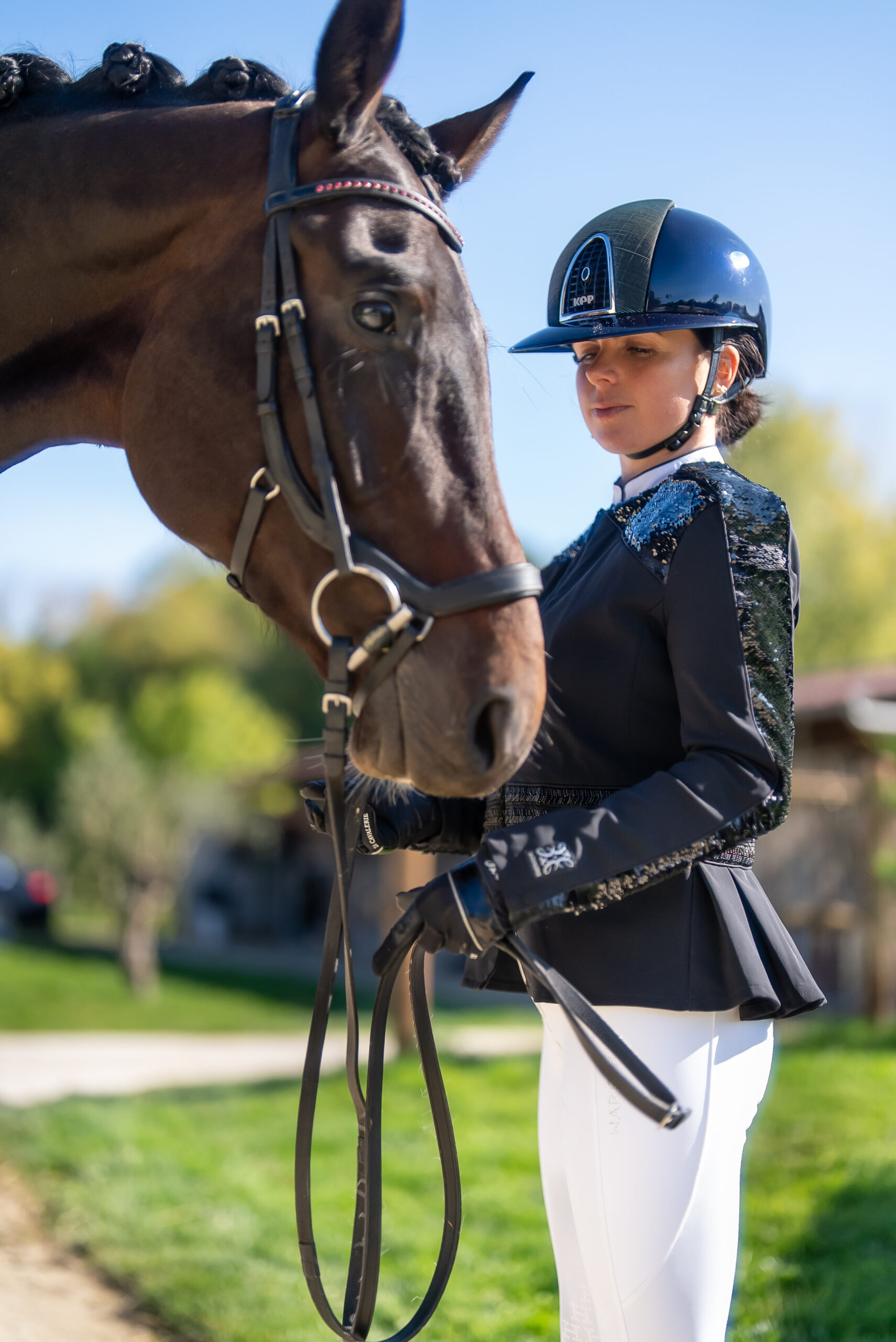 Veste de concours Couture Noire – Image 5