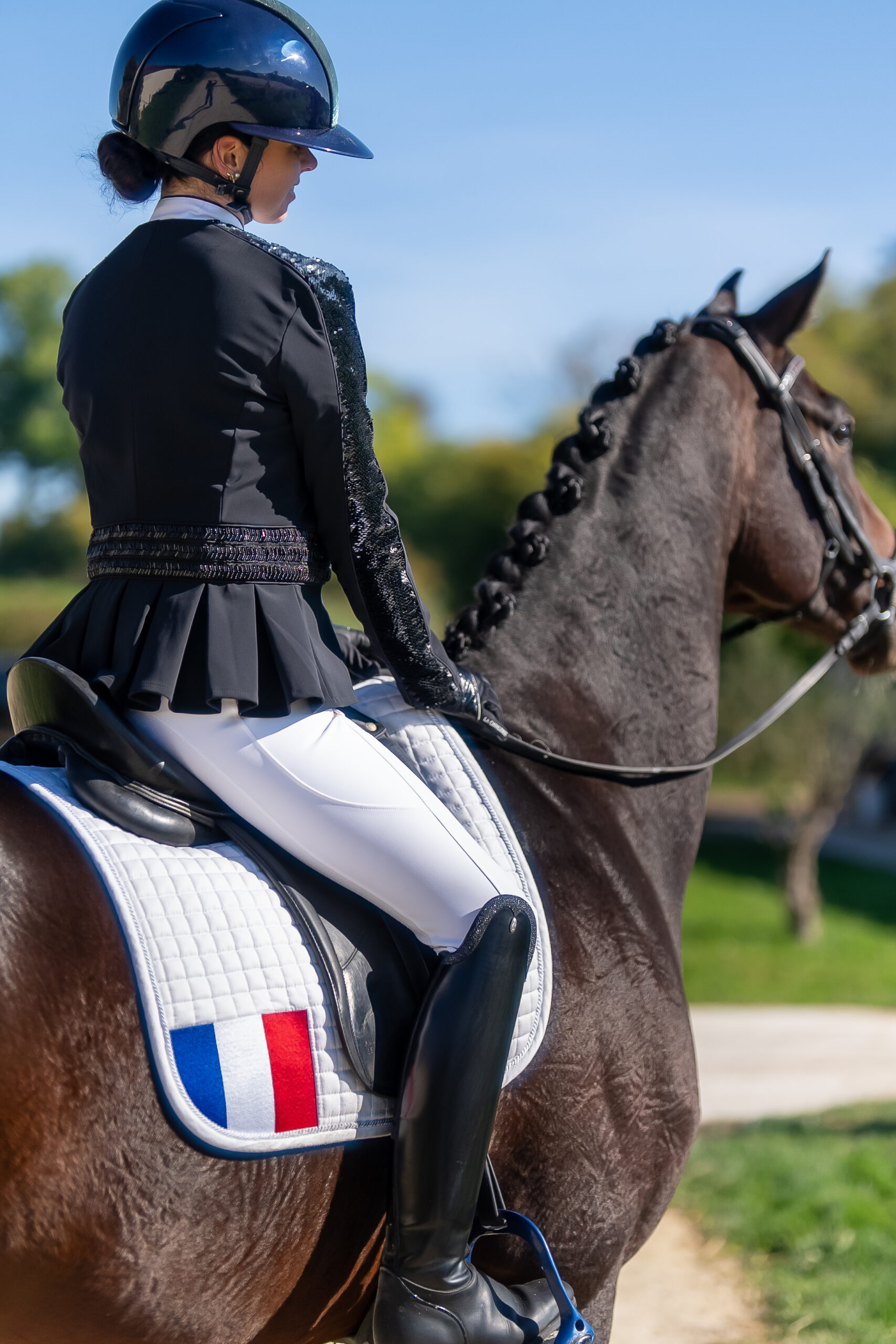 Veste de concours Couture Noire