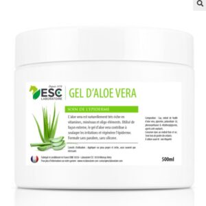 ESC GEL D’ALOE VERA CHEVAL- A base de pulpe d’Aloé – Soin hydratant de l’épiderme du cheval