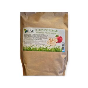 chips de pommes ESC cheval